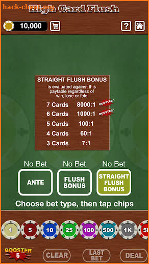 High Card Flush Ultimate screenshot