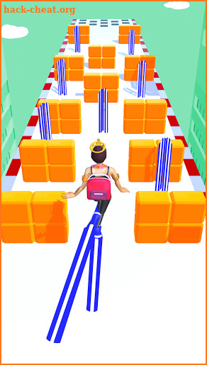 high giant heels rush run 3d-fat pusher high heel screenshot