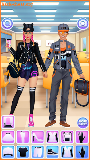 High School Couple - First Date Makeover screenshot