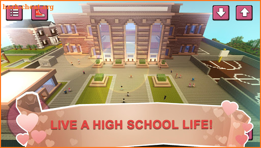 High School Crush Craft: Love Story & Dress Up Sim screenshot