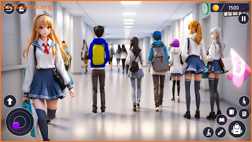 High School Love Anime Games screenshot