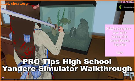 High School Yandere Simulator Walkthrough:Tips screenshot