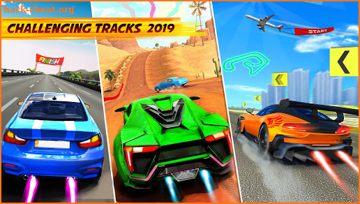 High Speed Car Stunt Racing screenshot