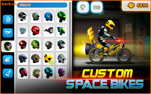 High Speed Extreme  Bike Race Game: Space Heroes screenshot