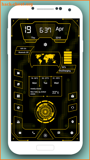 High Style Launcher 2018 - Theme, Hi-tech screenshot
