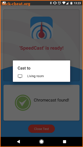 ⚡ Free Internet Speed for Chromecast - SpeedCast ⚡ screenshot