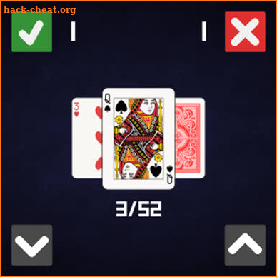 Higher Lower Card Game - Wear screenshot