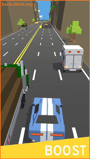 Highway Rage - block racing games screenshot