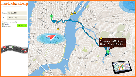 Highway Route Finder, GPS Maps – Driving Direction screenshot