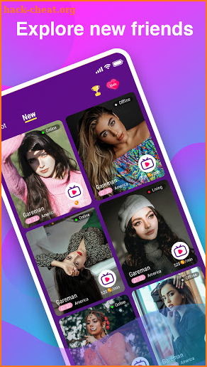 HiHi-living fun video chat & make friends screenshot