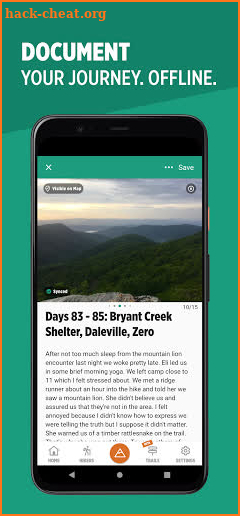 HikerFeed screenshot