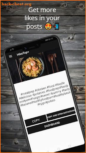 HikeTop+ - Best Hashtags for IG 🔥 screenshot