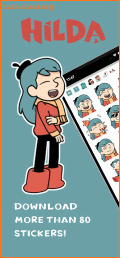 Hilda Official Stickers screenshot