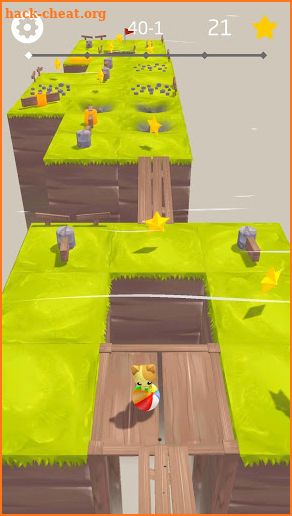 Hill Adventure - 3D animal casual race arcade screenshot