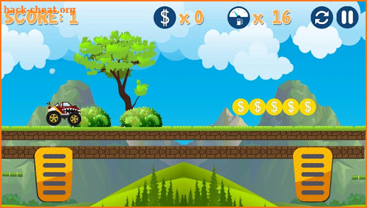 Hill Climb 3 ; Monster Truck Racing Climber screenshot