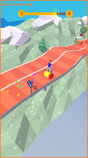 Hills Roller Race 3D screenshot