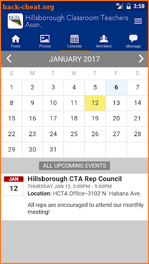 Hillsborough CTA screenshot