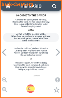 Himnario Lldm Inglés - Español screenshot