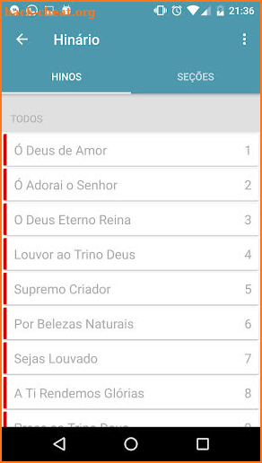 Hinário Adventista screenshot