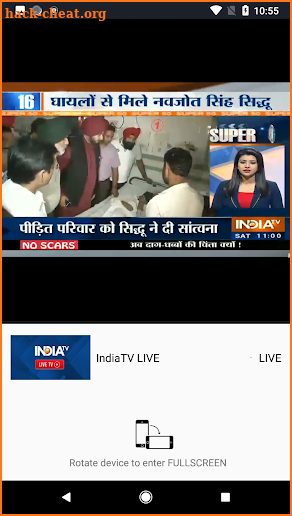 Hindi LIVE News & newspapers - Aaj Tak, IndiaTV screenshot