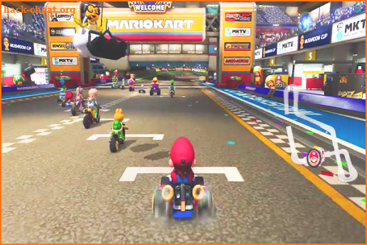 Hint MarioKart 8 Race screenshot