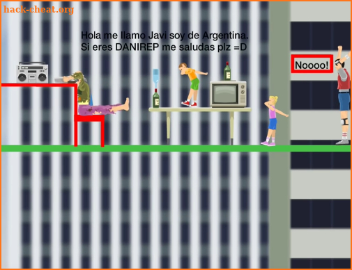 hint of happy wheels screenshot