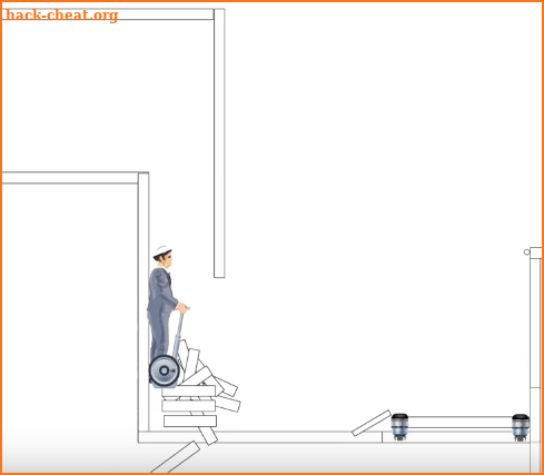 hint of happy wheels screenshot