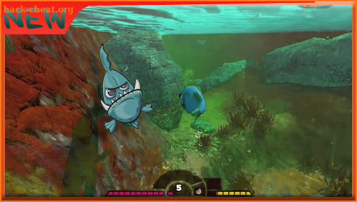 Hints fish feed and grow screenshot