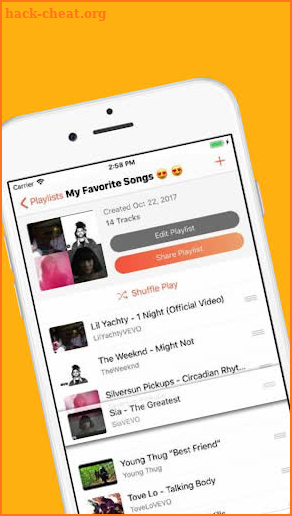 Hints For Musi Streaming App screenshot