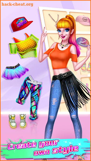 Hip Hop Dressup - Fashion Girls Game screenshot