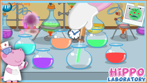 Hippo Doctor: Hospital Laboratory screenshot