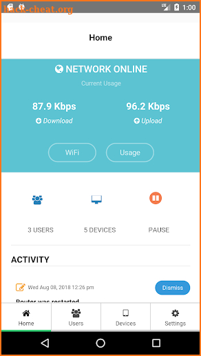 HiQ Wifi screenshot