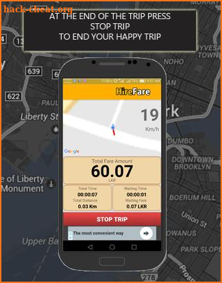 HireFare – Free Taxi Meter screenshot