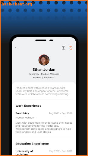 Hirey: Chat based hiring app screenshot