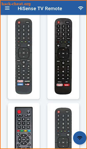 HiSense Smart TV Remote screenshot