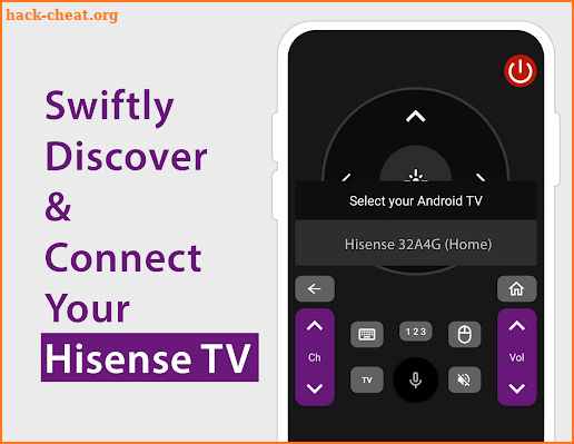 Hisense TV Remote screenshot