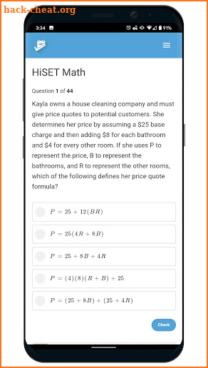 HiSET® Test Prep screenshot