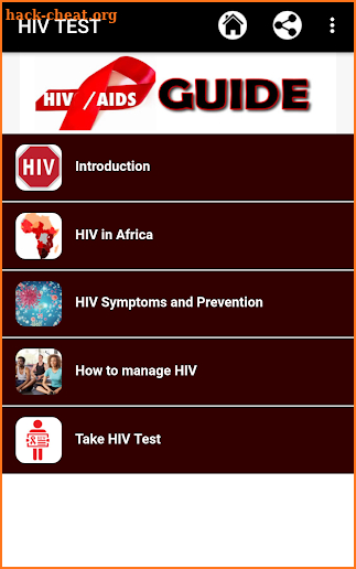 HIV Test (Africa Version) screenshot