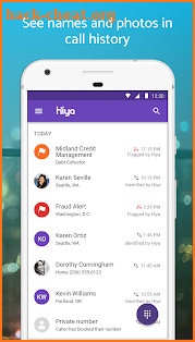 Hiya - Caller ID & Block screenshot