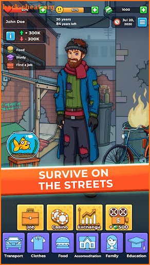 Hobo Life - business simulator screenshot