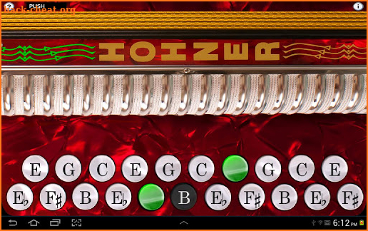 Hohner B/C Button Accordion screenshot