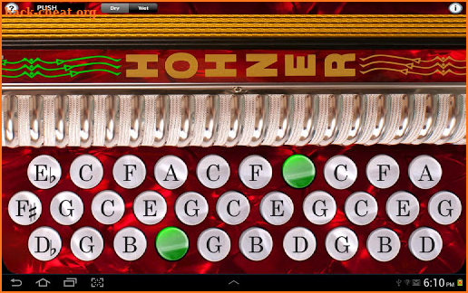 Hohner-GCF Button Accordion screenshot