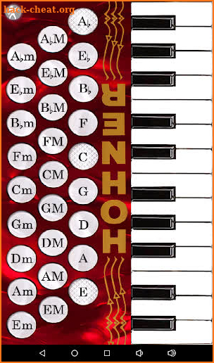 Hohner Piano Accordion screenshot