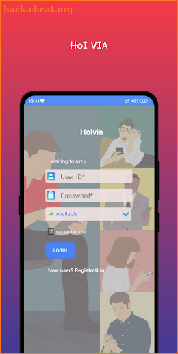 Hoivia - chats and chatrooms screenshot