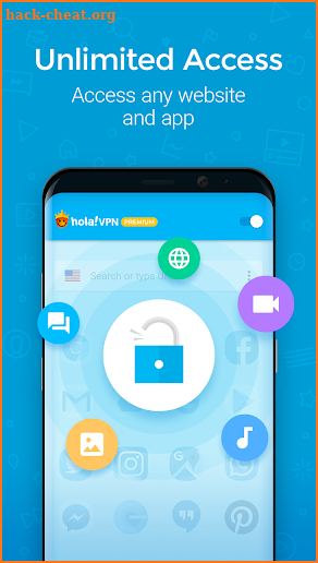 Hola VPN Proxy Plus screenshot