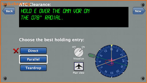 Holding Pattern Trainer screenshot