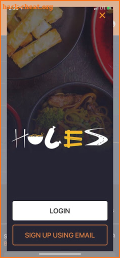 Holes Restaurants Finder screenshot