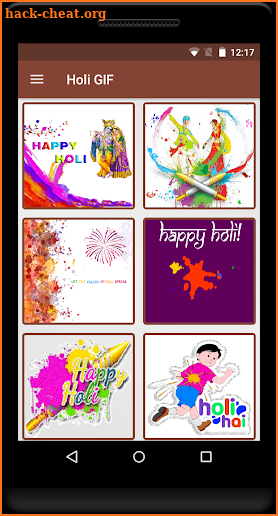 Holi GIF screenshot