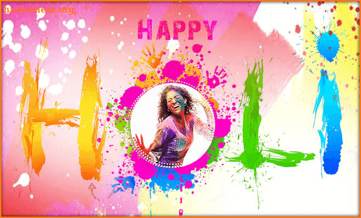 Holi Photo Editor 2021, Holi Photo Frame screenshot