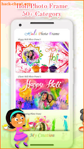 Holi Photo Editor 2021, Holi Photo Frame screenshot